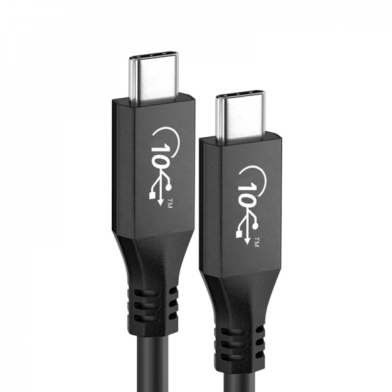 Paugge USB C Görüntü, Ses ve Data Kablosu, USB 3.2, 10Gbps, 240W, 4K 144Hz, 4K 120Hz, 4K 60Hz, HDR - 1 Metre (CC14PD240W10)