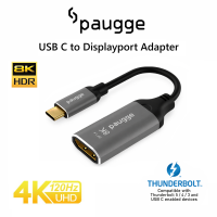 Paugge 8K 60Hz USB C to Displayport Adaptör