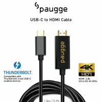 Paugge 4K 60Hz HDR USB C to HDMI Kablo